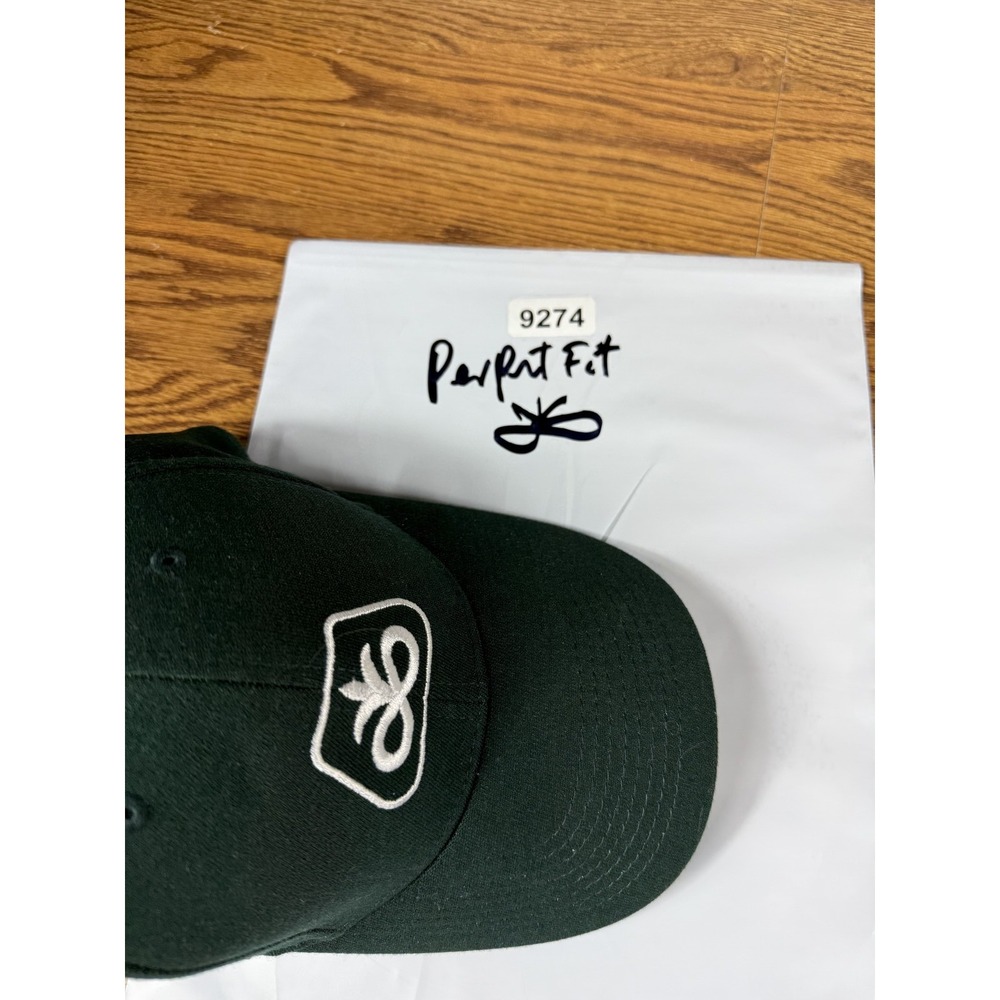 Pioneer Seeds Hat Cap Fitted Mens One Size Green Embroidered Stretch Fit Farm - Picture 9 of 9